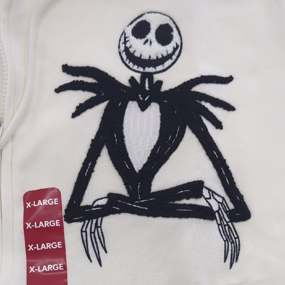 Disney's The Nightmare Before Christmas Cream Sweatshirt - Picture 4 of 7